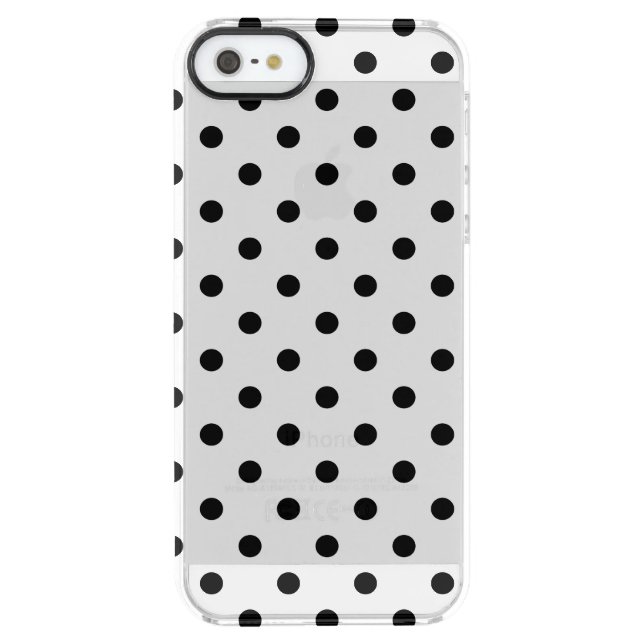 Black Dots | Uncommon iPhone Case (Back)
