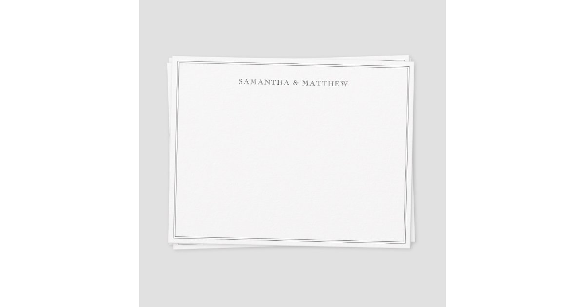 Personalized Stationary