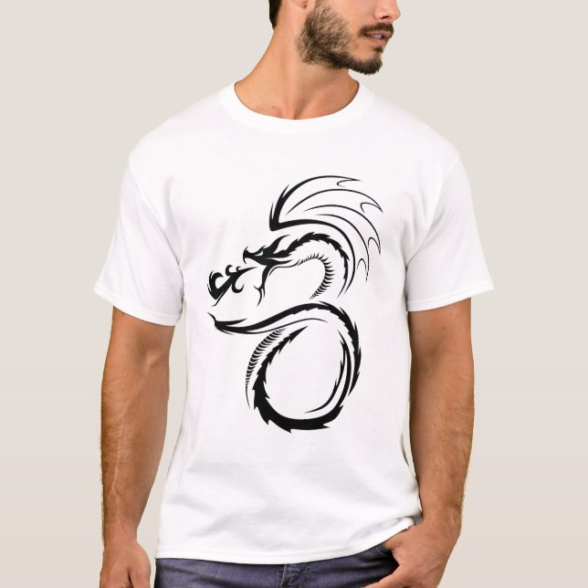 Black Dragon 1 T-Shirt (Front)