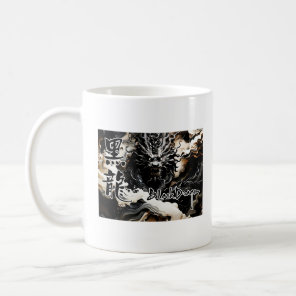 Black Dragon Art on T-shirt Coffee Mug
