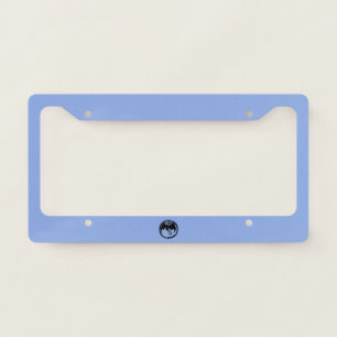 Black Dragon blue license plate frame