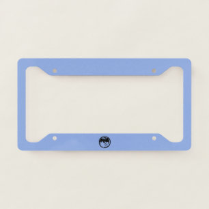 Black Dragon blue license plate frame