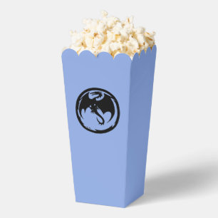 Black Dragon blue popcorn boxes