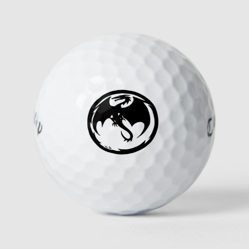 Black Dragon Callaway Warbird golf balls 12 pk