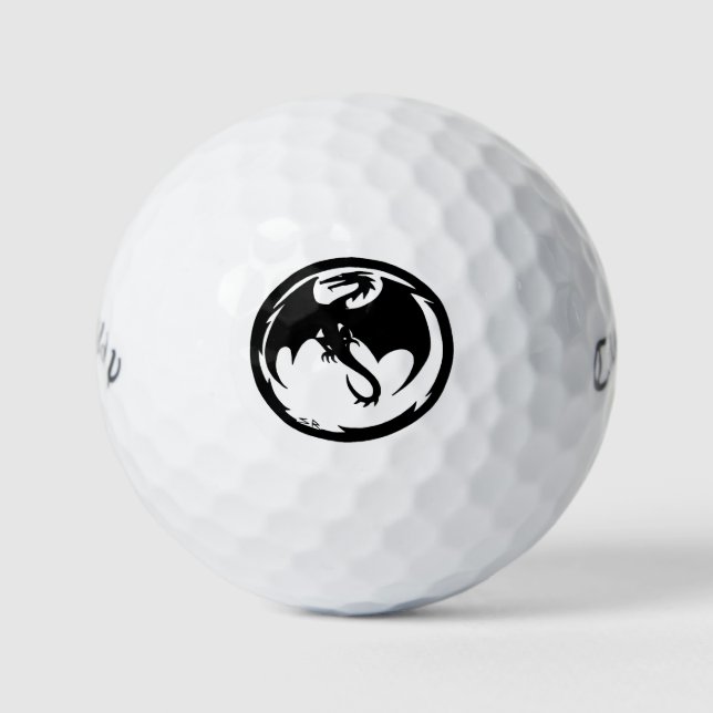 Black Dragon Callaway Warbird golf balls 12 pk (Front)