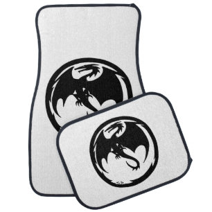 Black Dragon car mats front and rear