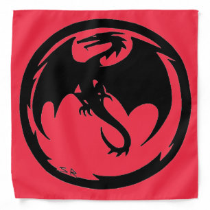Black Dragon coral bandana