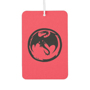 Black Dragon coral car air freshener