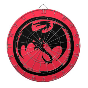 Black Dragon coral dartboard