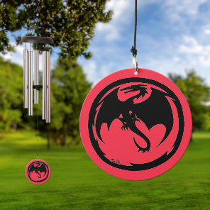 Black Dragon coral wind chime