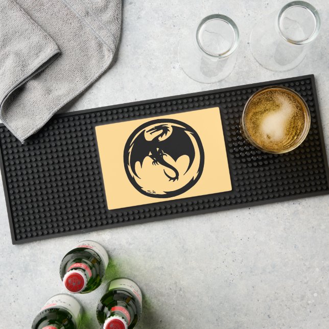 Black Dragon gold bar mat (Insitu (Bar 1))