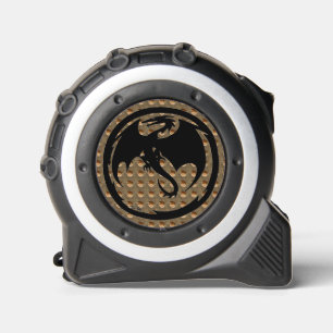 Black Dragon Gold Indent tape measure