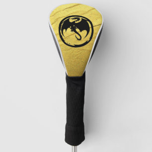 Black Dragon Gold Vein golf driver cover