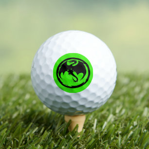 Black Dragon Green Bridgestone e6 golf balls 12 pk