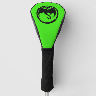 Black Dragon Green golf club driver cover
