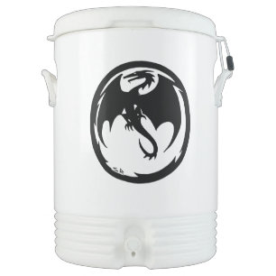 Black Dragon Igloo beverage cooler 10 gal