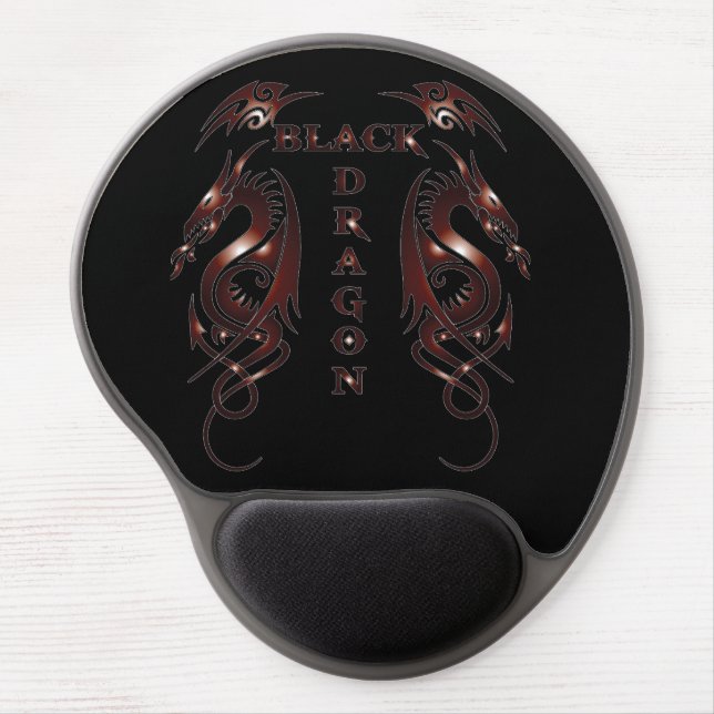 Black Dragon Mouse Pad (Front)