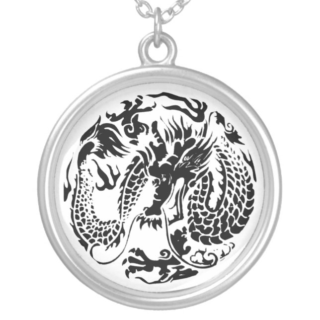 Black Dragon Necklace (Front)
