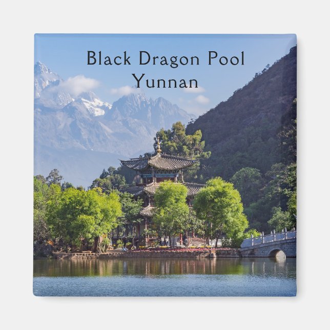 Black Dragon Pool - Yunnan, China Magnet (Front)