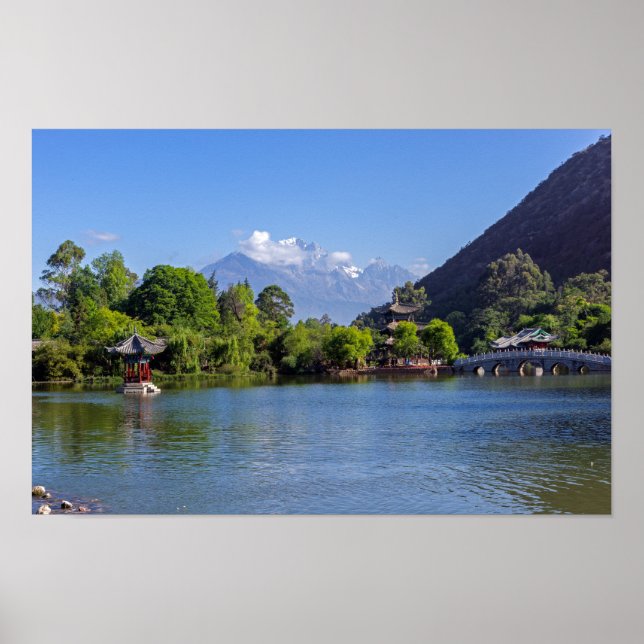 Black Dragon Pool - Yunnan, China Poster (Front)