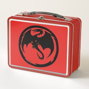 Black Dragon Red lunchbox