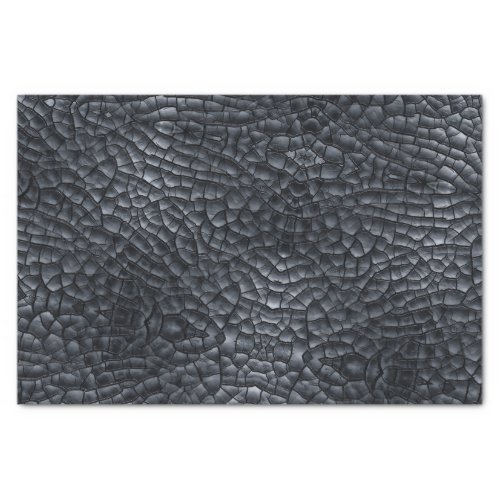 Black Dragon Scale ReptileDinosaur Skin Fantasy Tissue Paper
