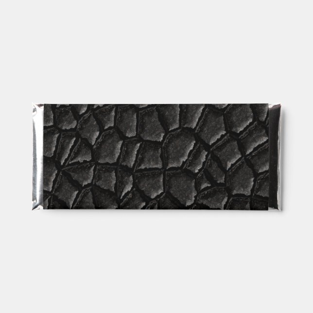 Black Dragon Scales Father's Day Hershey Bar Favors (Front)