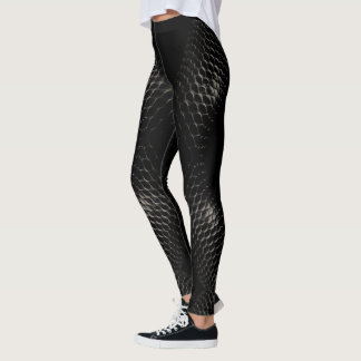 Black dragon scales leggings