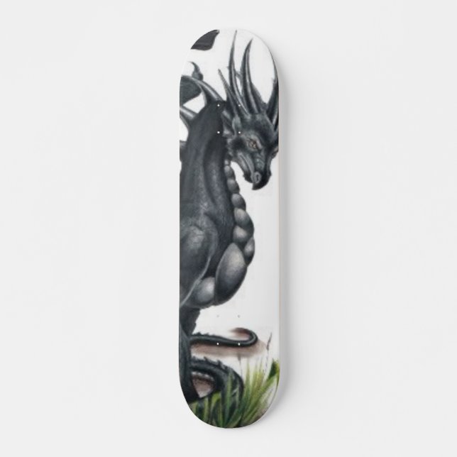 black-dragon skateboard deck (Front)