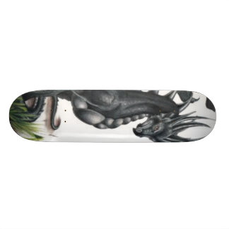 black-dragon skateboard deck