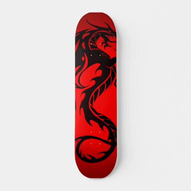 Black Dragon Skateboard Deck (Front)