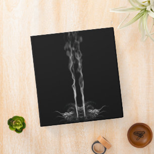 Black Dragon Smoke 3 Ring Binder