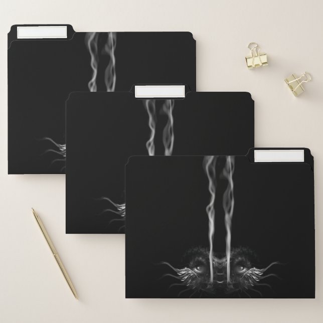 Black Dragon Smoke File Folder (Set)
