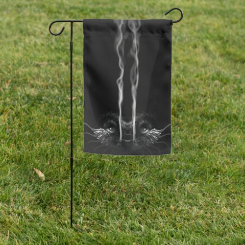 Black Dragon Smoke Garden Flag