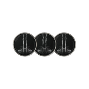 Black Dragon Smoke Golf Ball Marker