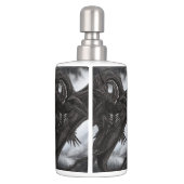 Black Dragon Soap Dispenser And Toothbrush Holder (Back)