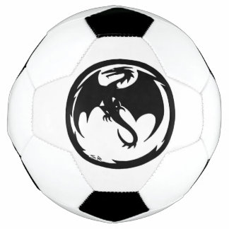 Black Dragon soccer ball