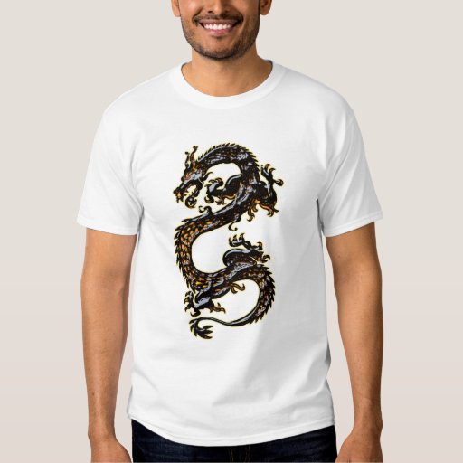 Black Dragon T-Shirt | Zazzle