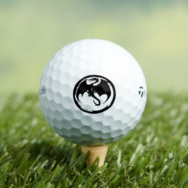 Black Dragon Taylor Made TP5 golf balls 12 pk (Insitu Tee)