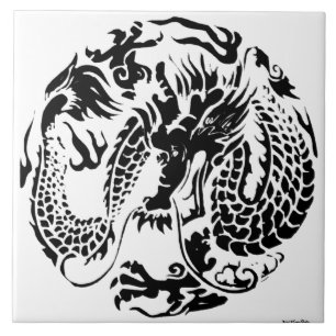Black Dragon Tile