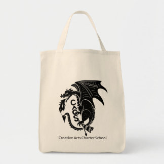 Black Dragon Tote Bag