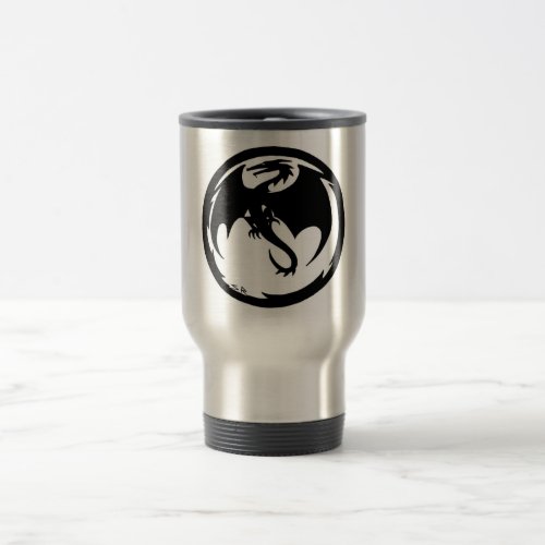Black Dragon travel mug