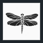 Black Dragonfly Canvas Print<br><div class="desc">Black Dragonfly</div>