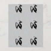 Black dragons on gray (Front)