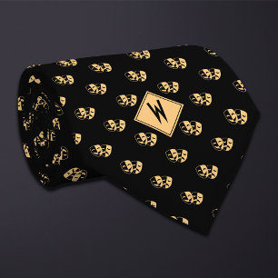 Black Drama Teacher Actor Neck Tie