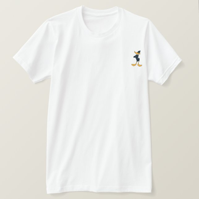 Black Duck T-shirt – Funny Cartoon Animal Tee (Design Front)