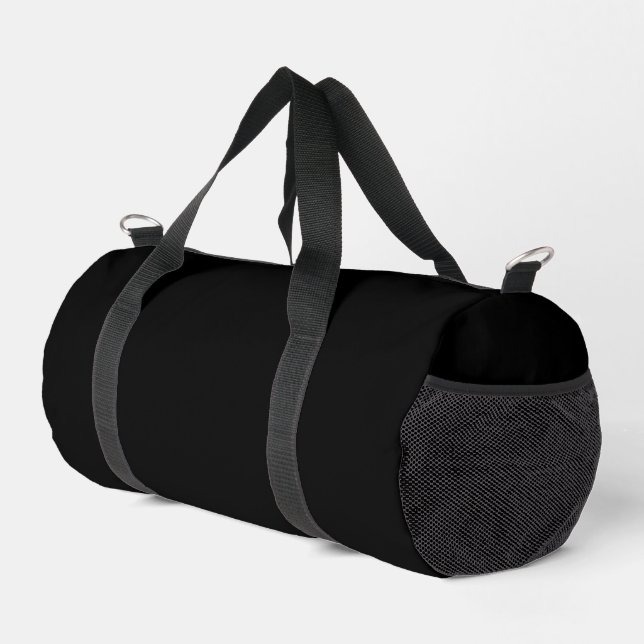 Black Duffle Bag (Right Corner)