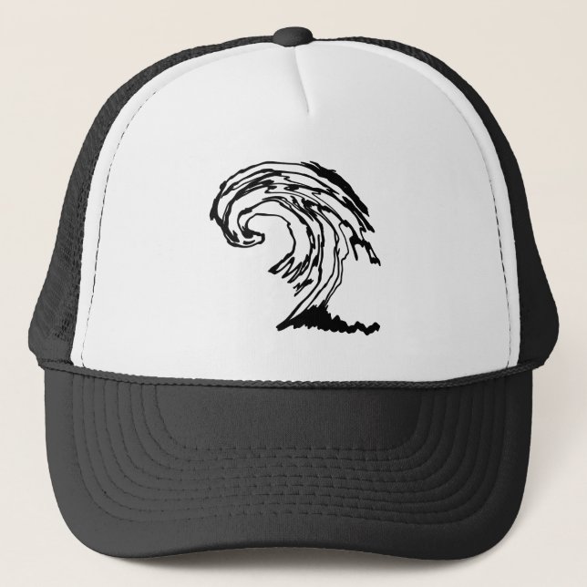 Black Eagle Trucker Hat (Front)
