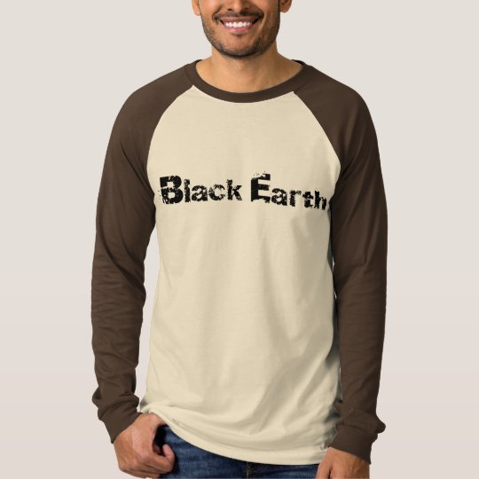 Black Earth Basic Long Sleeve Raglan T-Shirt
