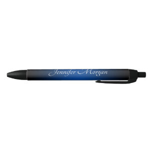 Black Edge Blue Ombre Pen